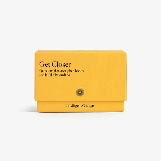 Intelligent Change Get Closer Table Talk - Question Card Game - Ice Breakers
