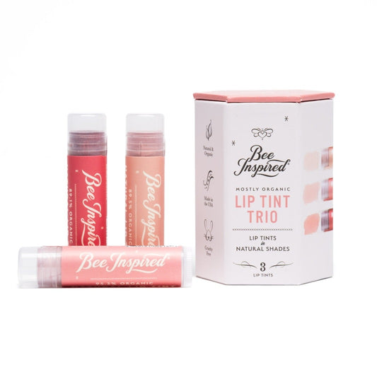 Bee Inspired Natural Lip Tint Trio | Naturals