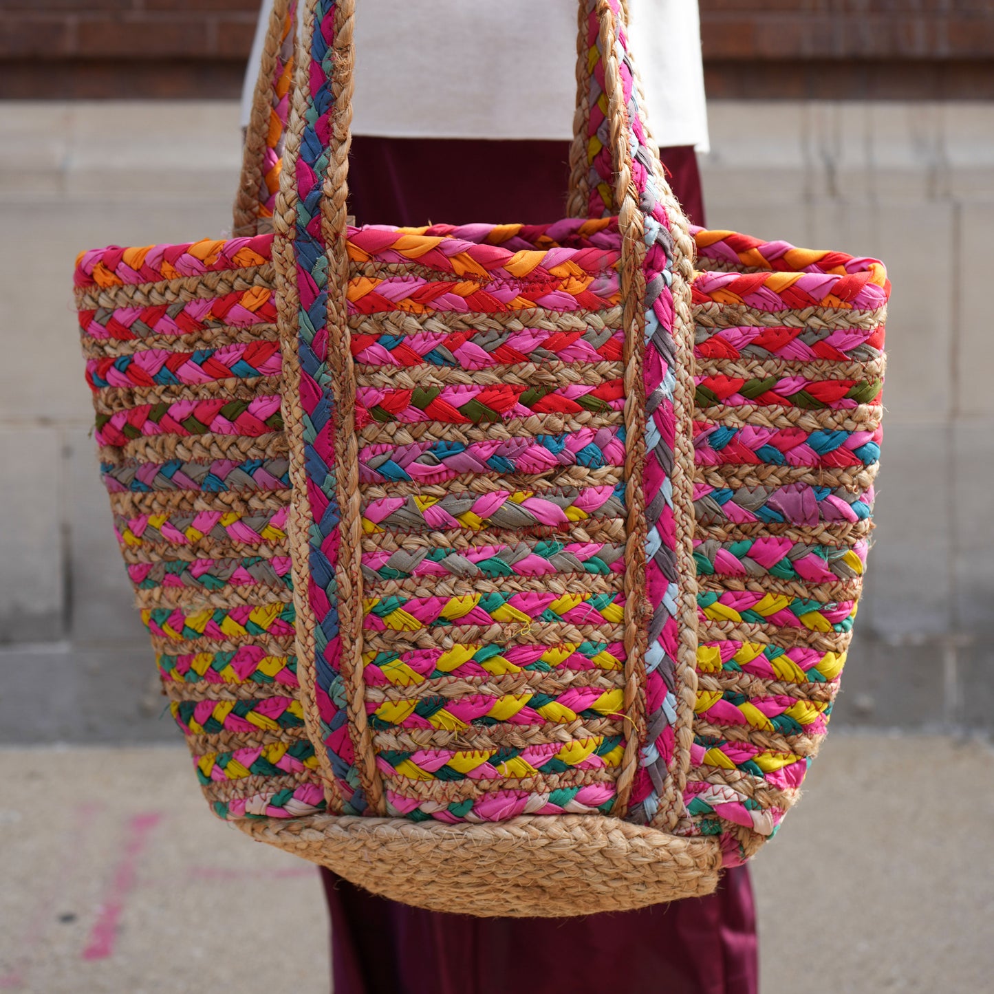 Chindi Market Tote Multi