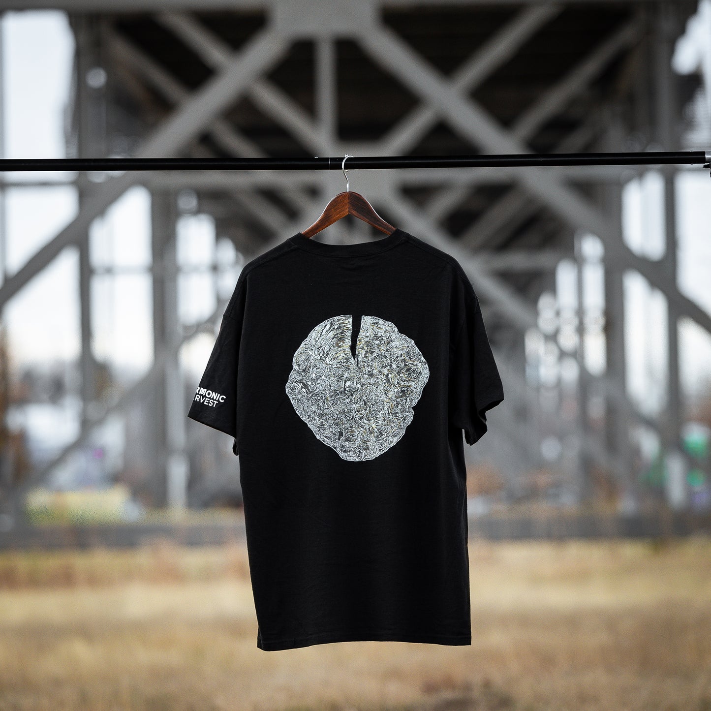 Maple Transformed T-shirt, Black