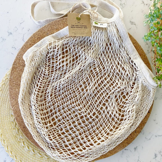 The "One Tripper" Mesh Market Bag