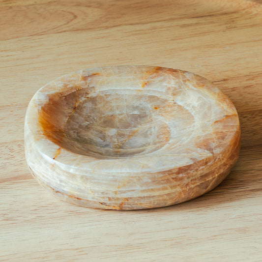 Peach Moonstone Bowl