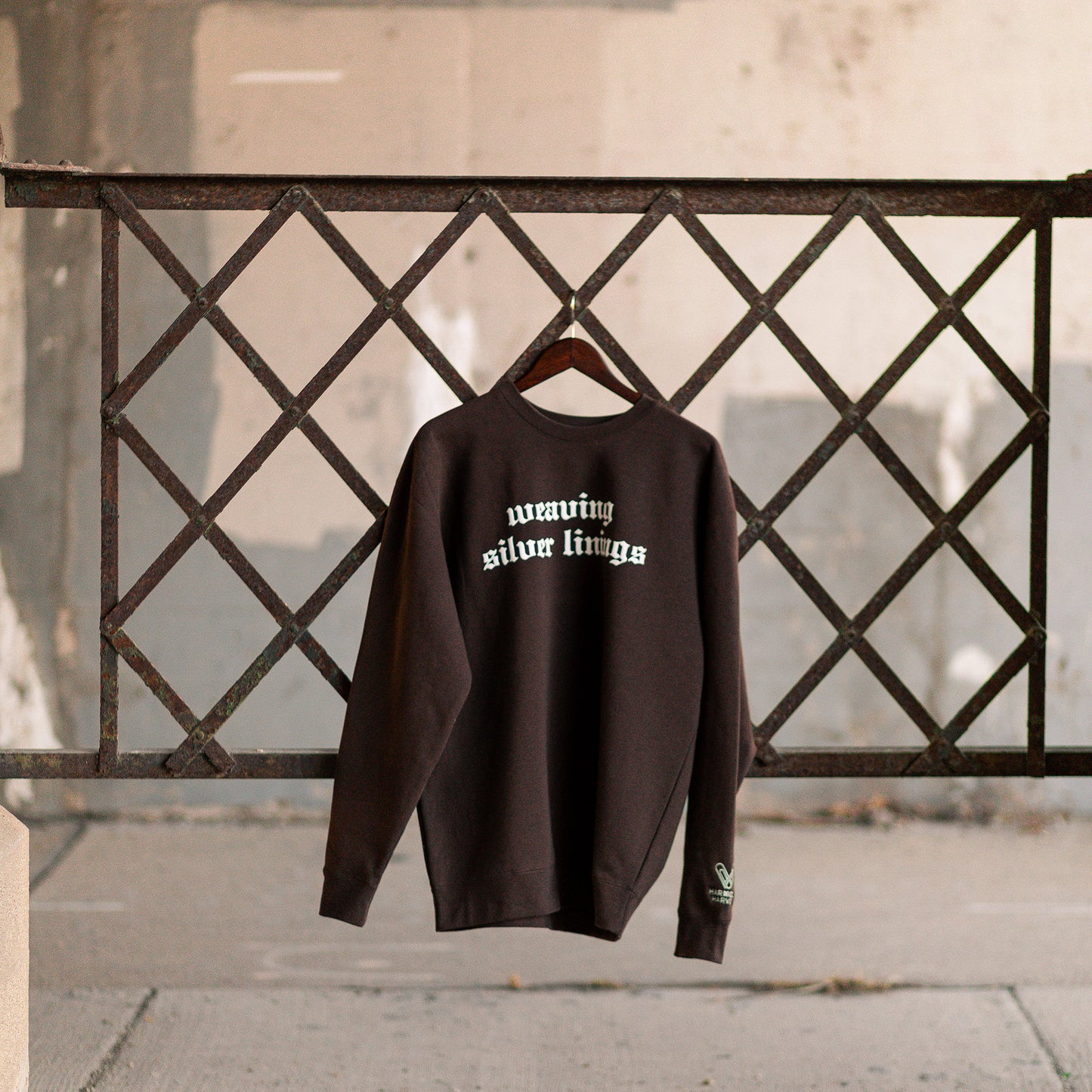Weaving Silver Linings Crewneck Sweatshirt