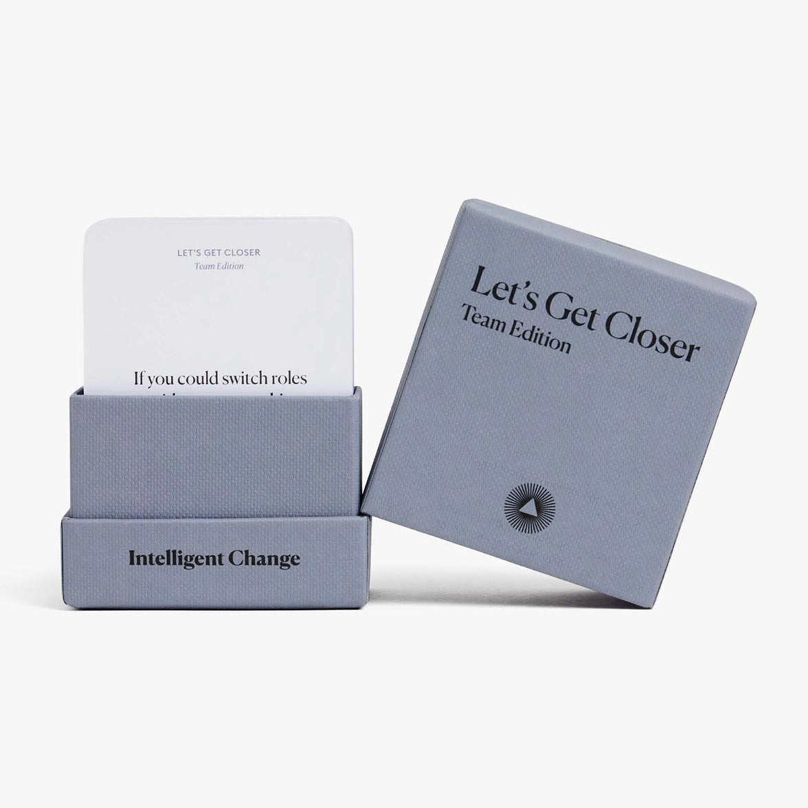 Intelligent Change Get Closer Team Edition - Question Card Game - Employee Fun