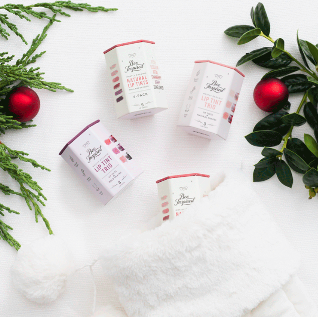 Natural Lip Tint Trio: Holiday Gift Set | Naturals