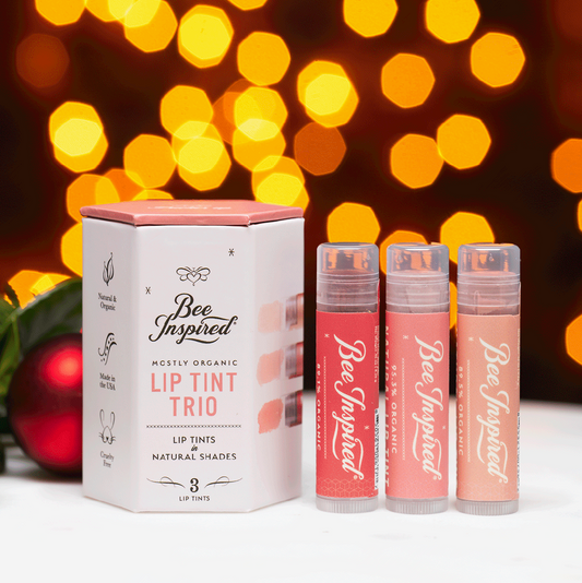 Natural Lip Tint Trio: Holiday Gift Set | Naturals