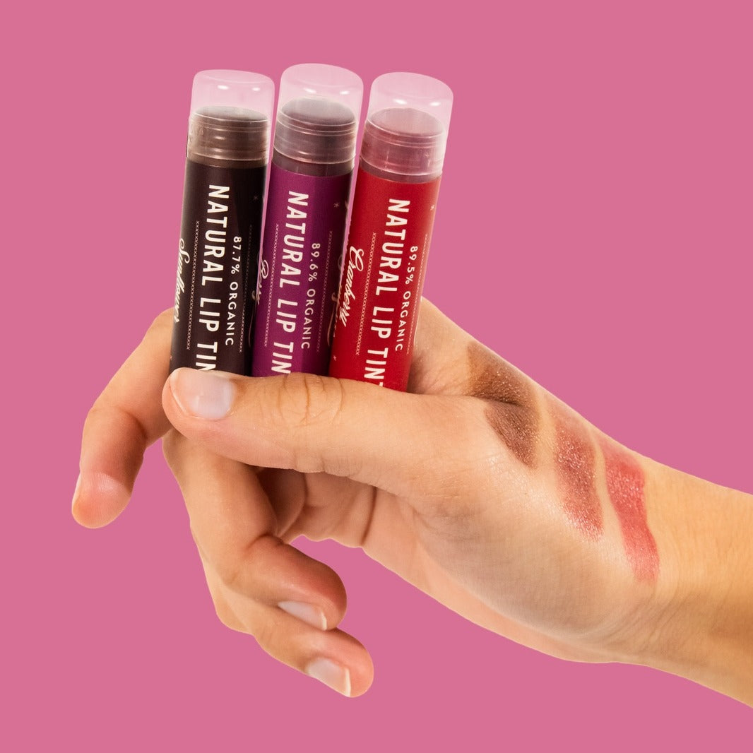 Natural Lip Tint Trio: Holiday Gift Set | Bolds