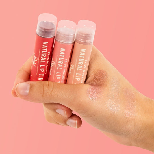 Natural Lip Tint Trio: Holiday Gift Set | Naturals