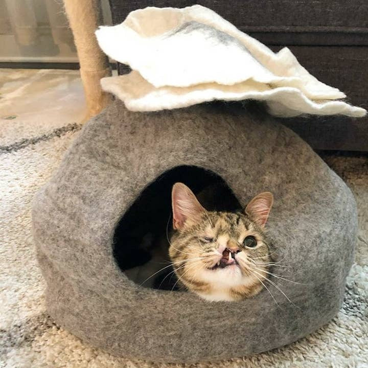 Bouquet Wool Pet Cave