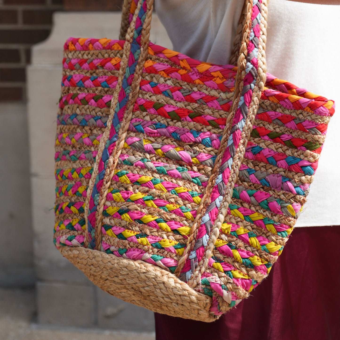 Chindi Market Tote Multi