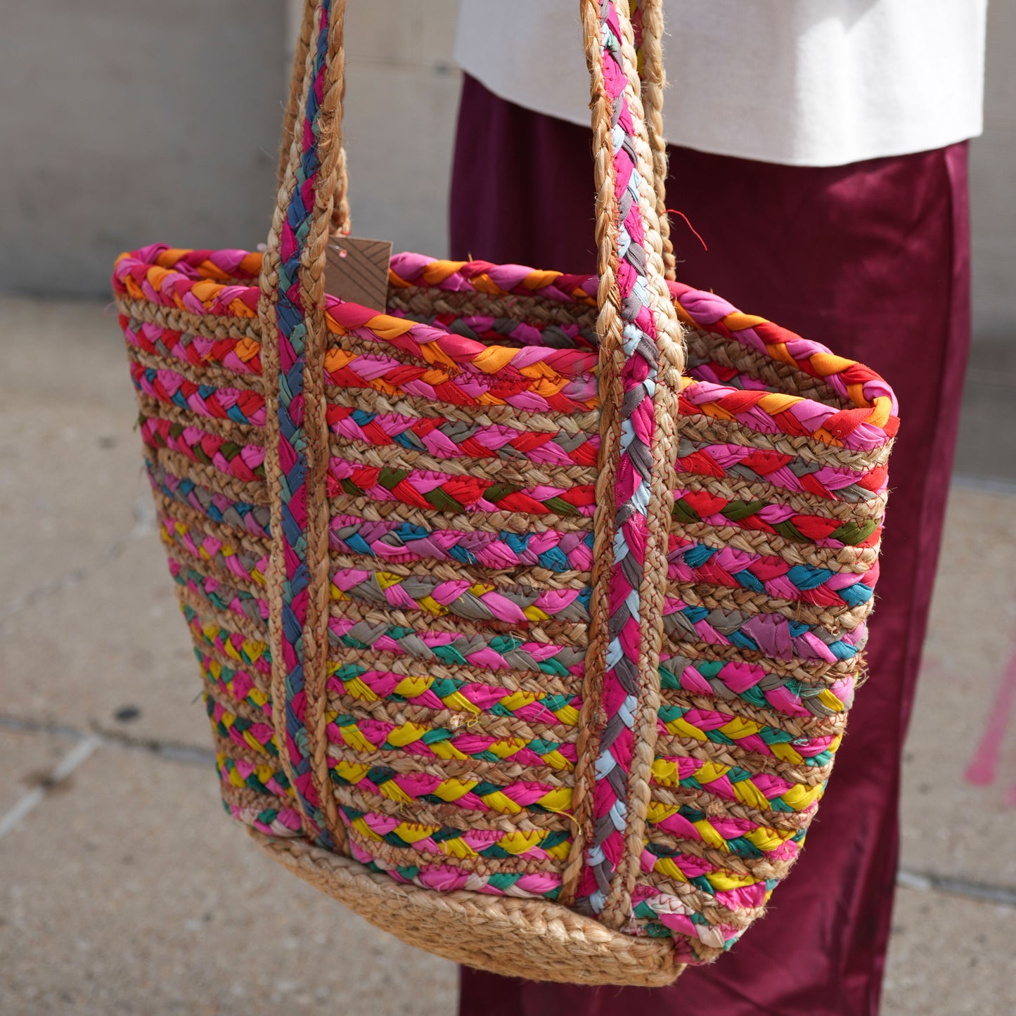 Chindi Market Tote Multi