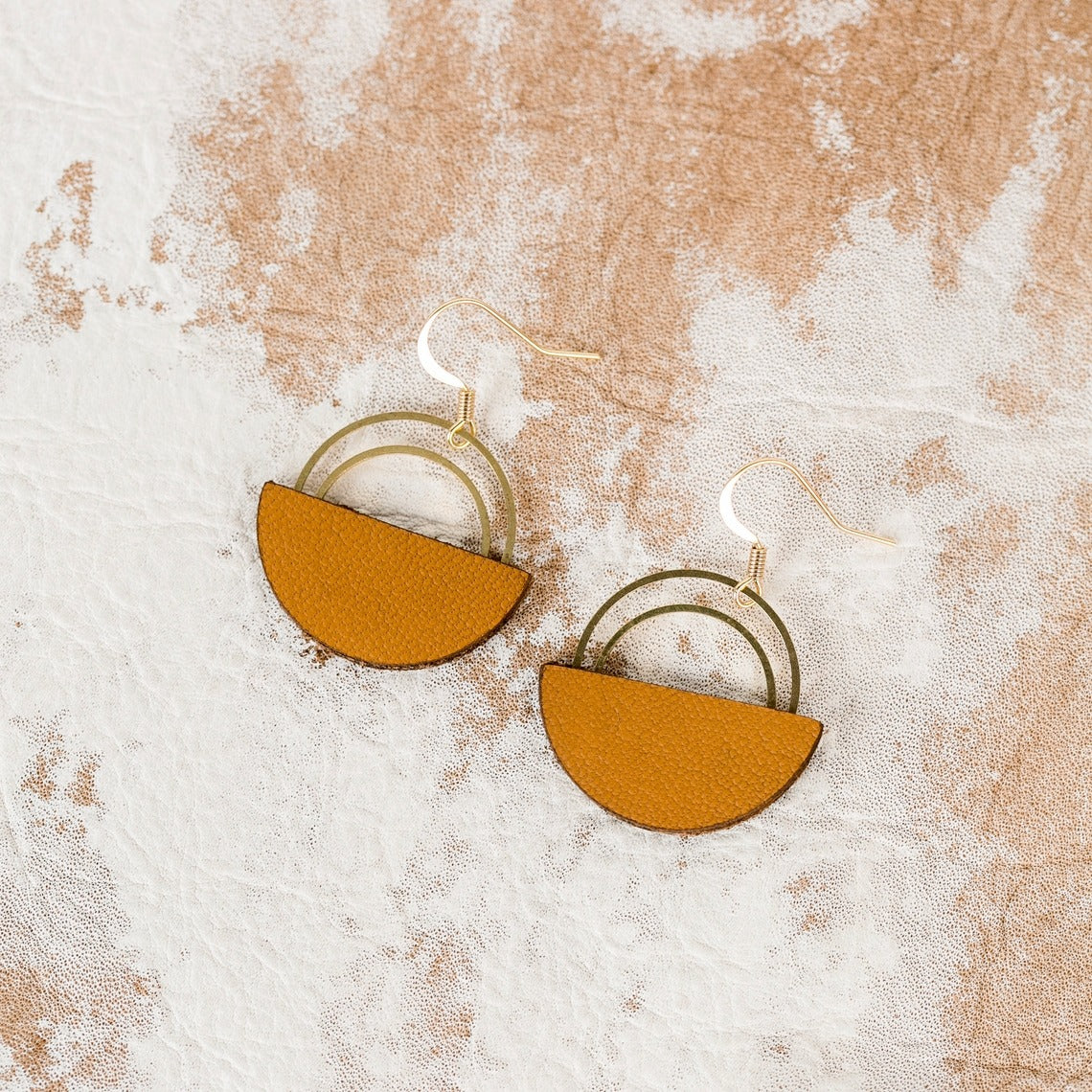 Maebel Double Arc Earrings