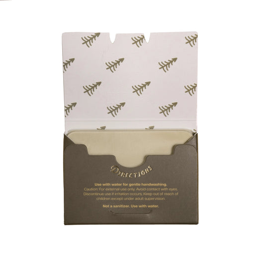 Paper Soap – Yosemite (Pine, Lavender, Fresh Water Scent)