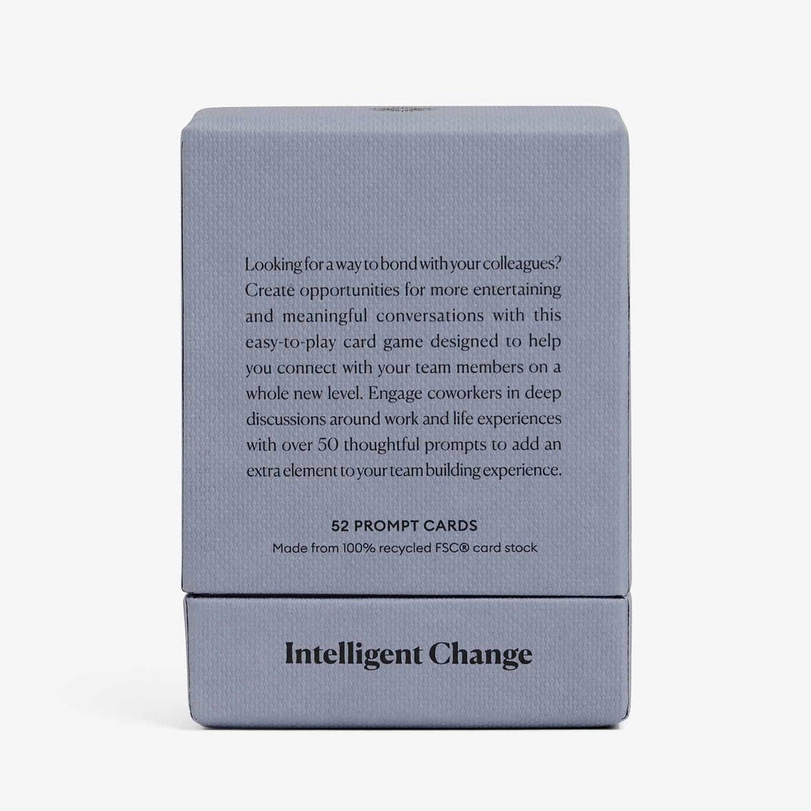 Intelligent Change Get Closer Team Edition - Question Card Game - Employee Fun